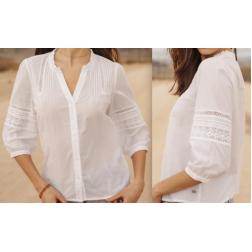 Blouse e25 freeman brune 