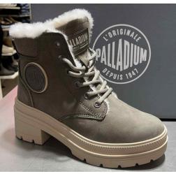 Bottines fourrées palladium h25 99527