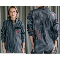 Chemise freeman t porter h25 chella patches 