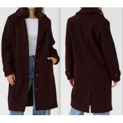 Manteau pilou h25 kaffe 10506924