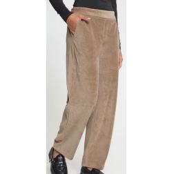pantalon velour large ichi h26 20126374