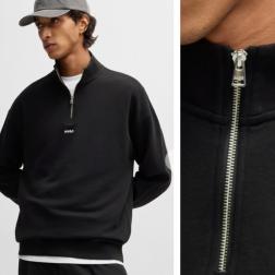 sweat shirt hugo col zip 50525881 h25