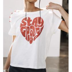 Tee shirt e25 freman t porter telyssia glitter red