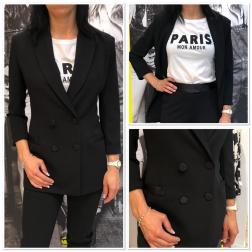 Veste imperial noire perm ju25cdh