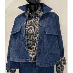 Veste jean please e26 v0opdtuc91